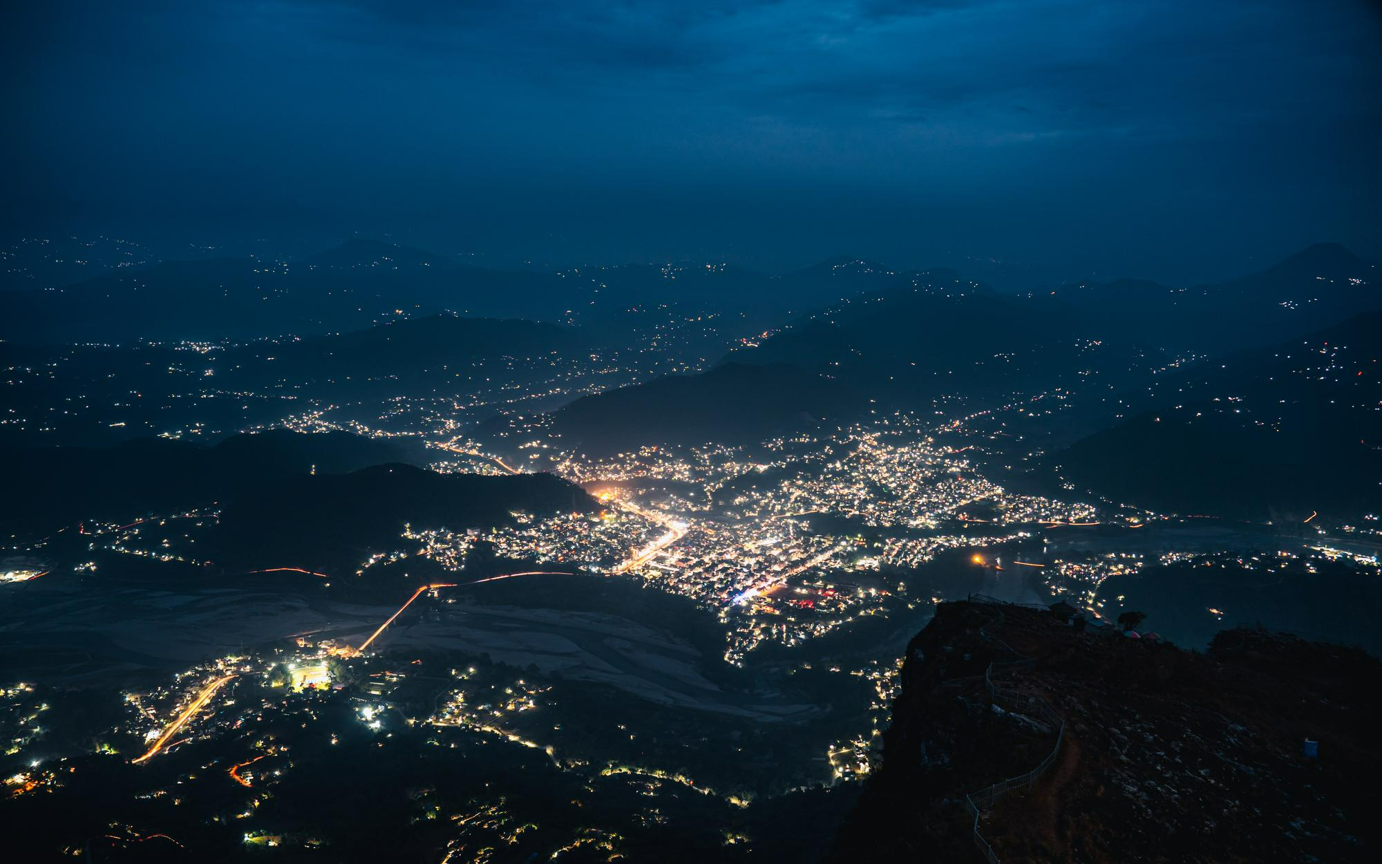 Nepal Night View